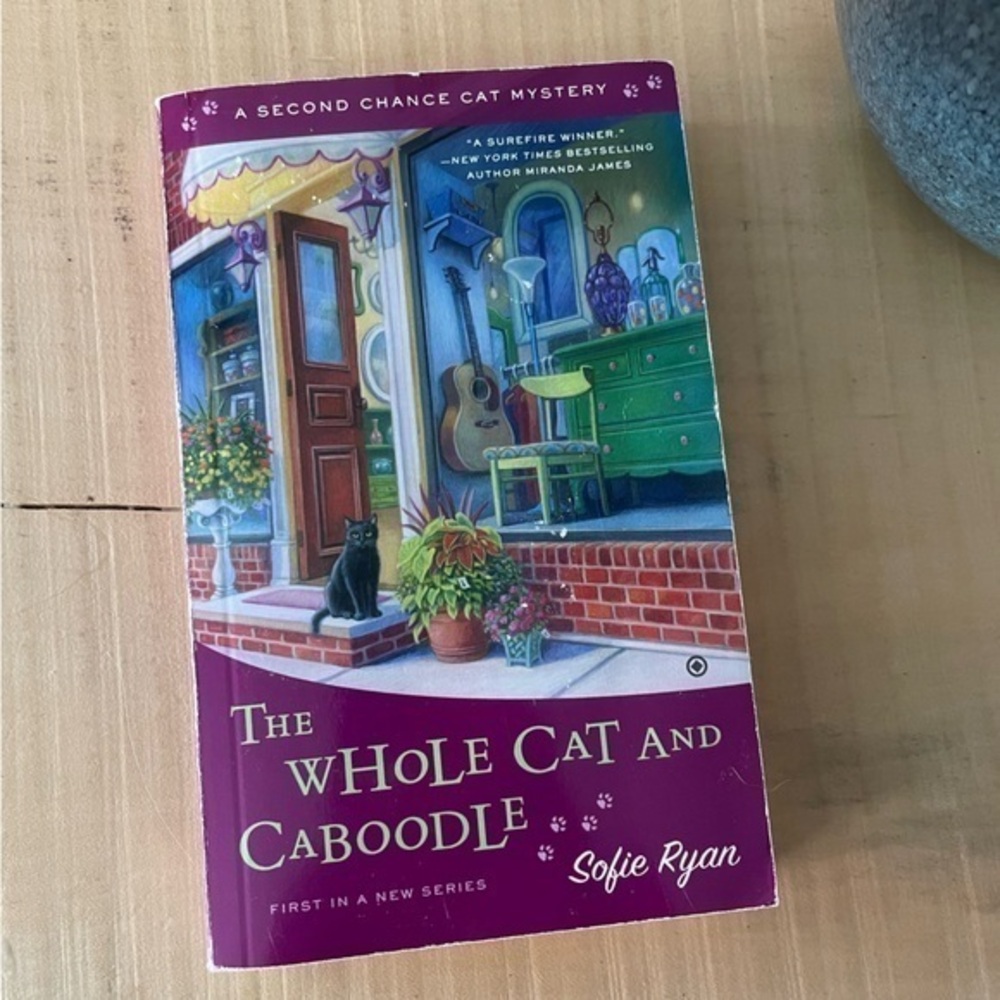$5 DEALS Cozy Mystery Whole Cat Caboodle Sofie Ryan Adult Mass Paperback Book